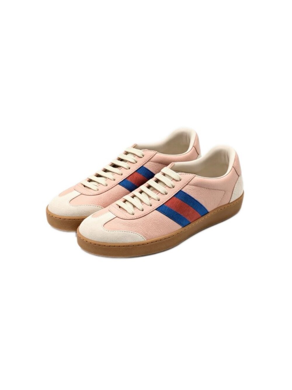 Gucci Women’s Low‑Top Casual Suede Sneakers Skin Rose EU37 858532